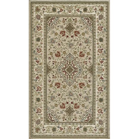 Tappeto per salotto orientale stile persiano tortora Tabriz