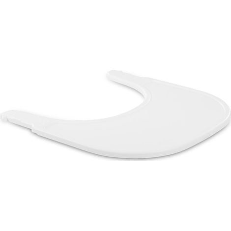 Plateau Repas pour Chaise Haute Bébé Alpha+ et Beta+, White (1/5)