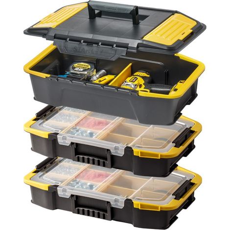 Cassetta + organizer portaminuterie Click & Connect STST1-71962 STANLEY (1/10)