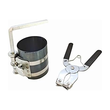 Kit d'installation de piston de moteur de voiture avec compresseur et pince à piston réglable (1/5)