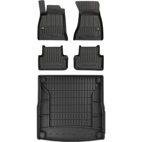 3D SET Fußmatten und Fußmatten Audi A4 B9 Allroad Kombi 2015- (1/5)