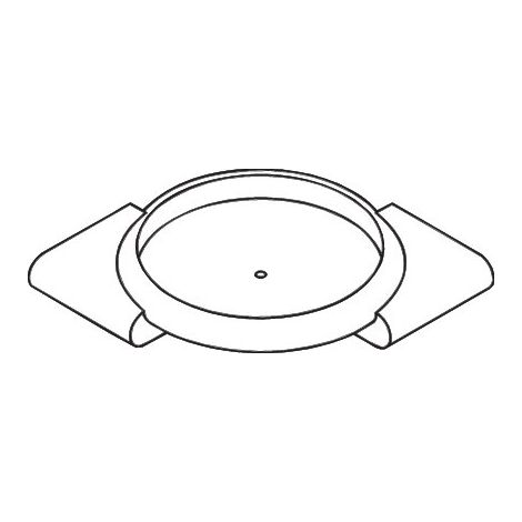 HEWI 477.32B100 98 Étagère d'angle Série 477, mat (1/3)