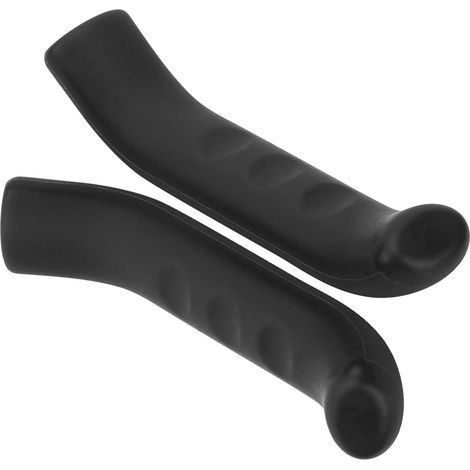 Protection de levier de frein en gel de silice, pour vélo, noire (1/5)
