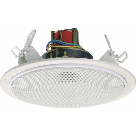 Haut-parleur ELA encastrable Renkforce SPE-178WT 40 W blanc 1 pc(s)