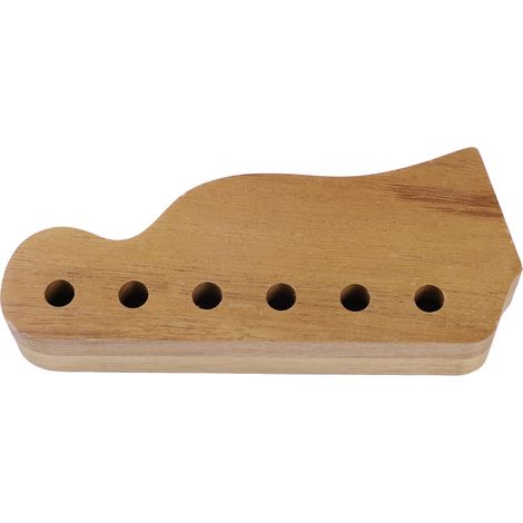 Étui de rangement en bois moulé pour médiators de guitare, résistant à l'usure et robuste, idéal pour la scène (L820) (1/5)