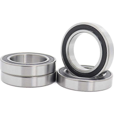 4 roulements à billes MR2437-2RS MR24377 24x37x7 mm à pression directe avec joint anti-poussière pour pédalier BB90 Shimano (1/5)