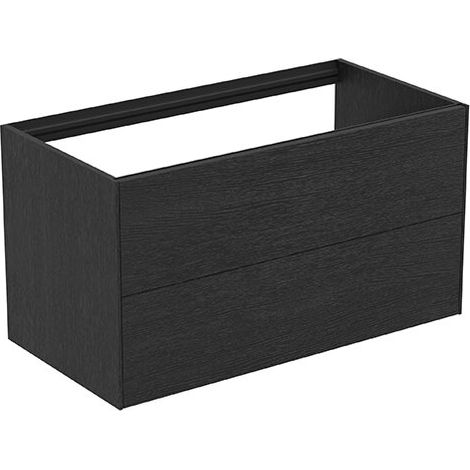 IDEAL STANDARD T4357Y4 Meuble sous lavabo WT Conca, 2 tiroirs (1/2)