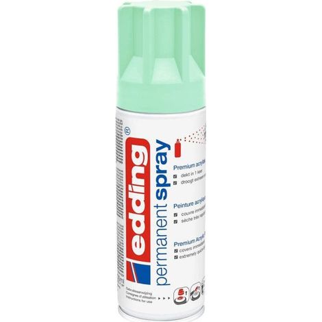 Bombe de peinture acrylique permanent Edding 5200 neo mint (1/5)
