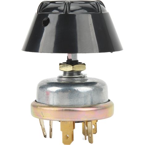 Interrupteur de klaxon et de phares pour tracteur 1668816M1, compatible avec les modèles Massey Ferguson 231, 240, 261 et 282. (1/5)