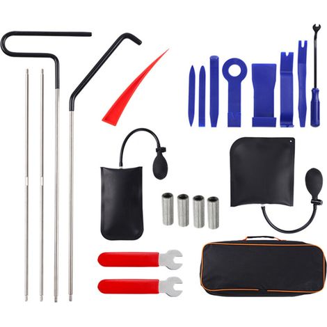 Adecuado para el kit de herramientas portátiles para desmontar equipos de audio para automóviles Hengsof, compatible con herramientas de reparación e instalación de paneles de puertas de automóviles.