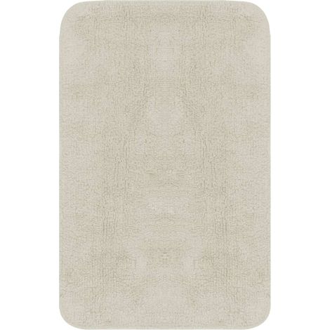 Maison Exclusive - Set Tappetini per Bagno 2 pz in Tessuto Bianco