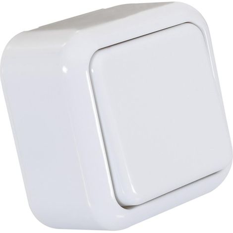 Interruptor de Superficie Simple Conmutado        Blanco (1/3)