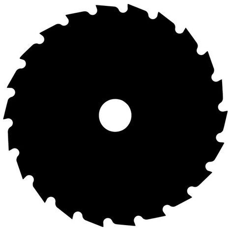 200-mm-Freischneiderblatt – 22 weiche Zähne – Für dichtes Gestrüpp und Schilf – 25,4 mm Bohrung (1/2)