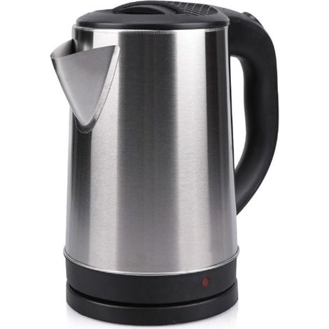 Bouilloire électrique noire 2,3 l en acier inoxydable, bouilloire à thé électrique avec mise hors tension automatique, prise ue, 220V (1/5)
