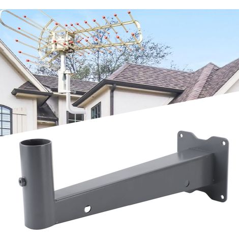 Soporte de antena de aleación de aluminio: soporte exterior robusto y universal, resistente a la intemperie y ajustable para techos. (1/5)