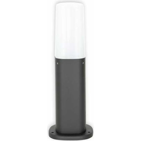 Lampada stradale coura ip44 1xe27 l.7xw.7xh.7xh.30cm antracite