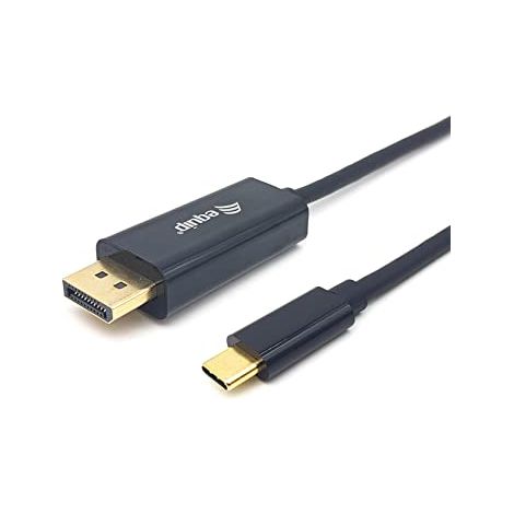 Kabel usb-c zu displayport 1.2 männlich 2m equip 4k/60hz ref. 133427