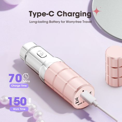 Outil d'épilation efficace, appareil lavable, 350 mAh, rasoirs pour tout le corps, épilateur facile à utiliser, texture pour femme (1/5)