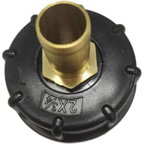 Raccord Rapide Cuve 1000 L Laiton Connecteur Tuyau Adaptateur Réservoir IBC 25mm (1/4)
