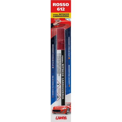 Penna ritocco carrozzeria - Rosso - 612