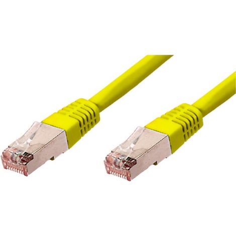 LATIGUILLO RJ45 CAT - 5E FTP 1MT EQUIP AMARILLO 225460