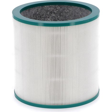 Filtre purificateur d'air Dyson Pure Cool Link DY121 – HEPA 360° et charbon actif – Pour espaces confinés – Remplacement annuel – Eurofilter