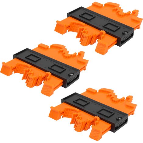 Set mit 3 Kurvenschablonen, Profilkonturlineal, multifunktionales Handwerkzeug (1/5)