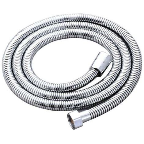 Flexible de Douche Universel - Tuyau de douche de 1,5 m (59 pouces) en acier inoxydable Anti-Torsion standard G1/2 tous les connecteurs en cuivre tuyau de douche de remplacement (1/3)