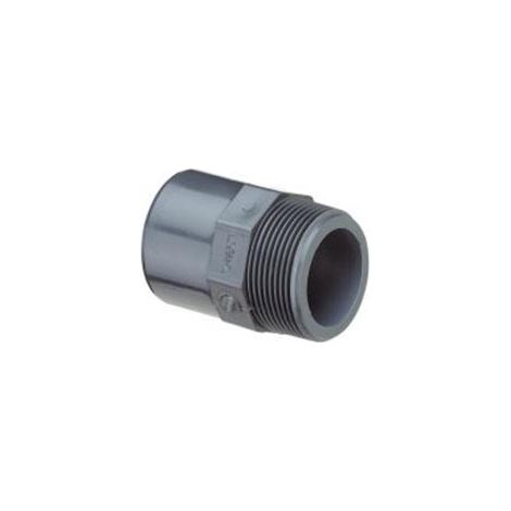 Plasson - Mamelon MF fileté PVC Ø25x20x3/4 - 50622507 (1/2)