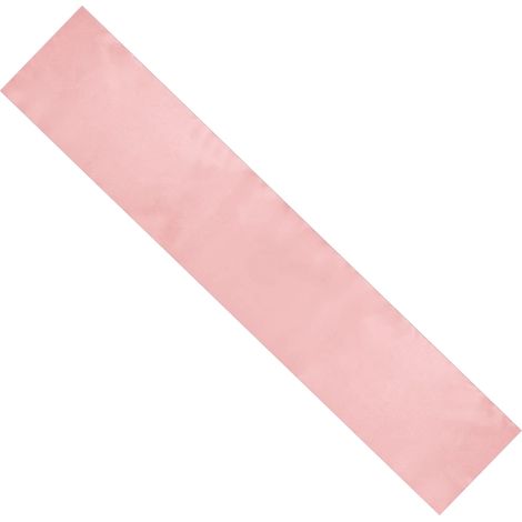 Juego de 5 caminos de mesa, poliéster, 30,5 cm x 274 cm, rosa, para bodas y recepciones. (1/5)