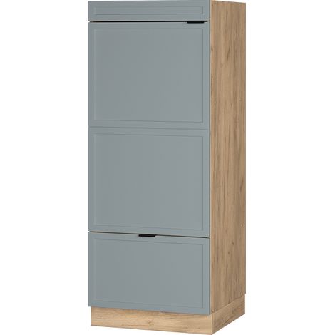 Mikrowellenschrank Fame-Line, Hellblau-grau, 60 cm, Vicco