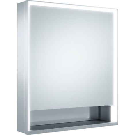 KEUCO Royal Lumos Spiegelschrank Wandvorbau 1-türig, kurze Tür,