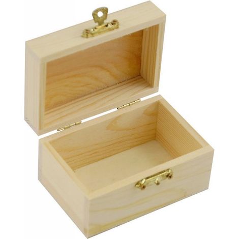 TrAdE Shop Traesio - Set 6 Scatoline Legno Portagioie Scatola Cofanetto Rettangolari 74005a Ly-10322 - (1/2)