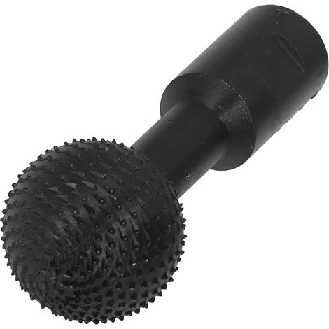 10-mm-Rotationsholzfeile aus verschleißfestem Hartmetall, Kugelfräser für 100-mm-Winkelschleifer, Schwarz, Professionelles Schärfen und Schnitzen (1/5)