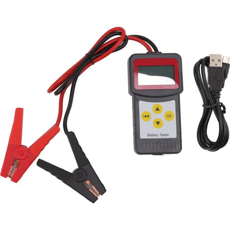 Testeur de Capacité de Batterie 12V Intelligent - Instrument Multifonction de Contrôle et Maintenance de Système de Charge (1/5)
