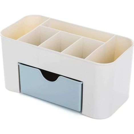 Multifunktionale Kosmetikaufbewahrungsbox mit kleiner Schublade (1/5)