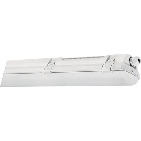 Dotlux MISTRALbasic LED-Feuchtraumleuchte 1500 mm, max 54W, 4000K - gefrostet - 1455 x 98 x 84 mm