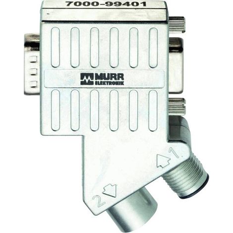 [NEUWERTIG] B-Ware murrelektronik Adapter Verbindung Profibus M12 DSub Sensor Aktor Kupplung 35grad (1/2)