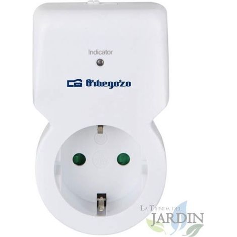 Orbegozo WIFI-Steckdose.  Unterstützte maximale Leistung 3680 W. Drahtlose Wi-Fi-Verbindung über APP.