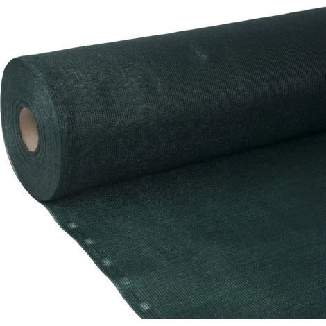 Filet Brise Vue Jardin, Balcon, Clôture HDPE Vert 1.5m x 50m (1/3)