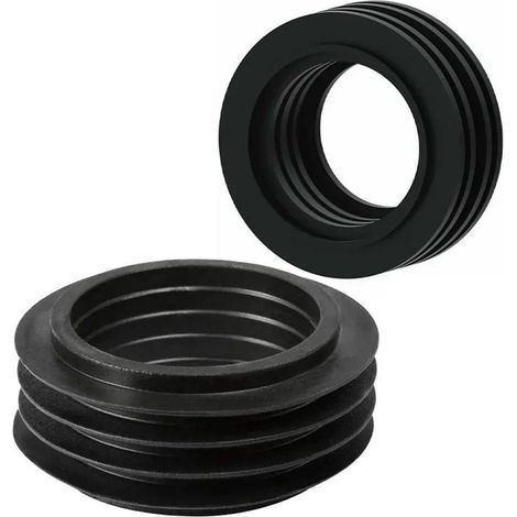 WC-Dichtung, Dichtung für verdeckte Wassertanks, Abflussrohrdichtung, Gummidichtung, Dichtung für wandmontierte WC-Spülungen, WC-Zubehör. (1/5)