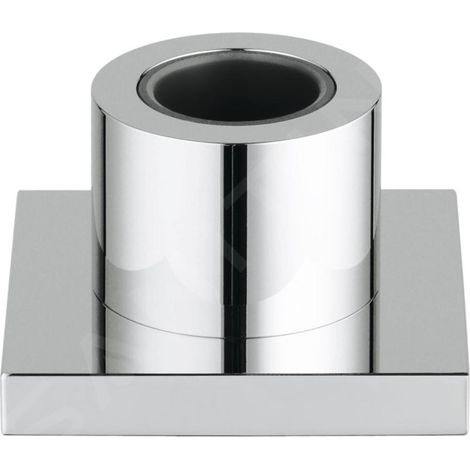 GROHE Raccord 27531 pour douchette extractible rosace carrée chromé, 27531000 (1/3)