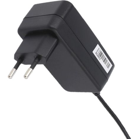 POSC12150A-H: 12V/1.5A/18W, adattatore orizzontale, nero, presa CA: CEE 7/16, spina 2.1x5.5mm dritta