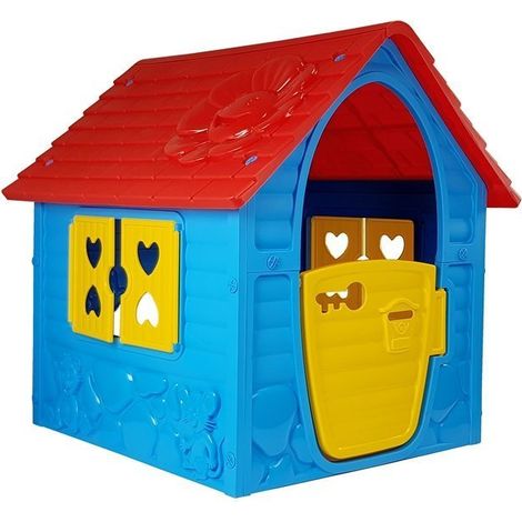 Maison de jardin pour enfants 456 bleu (1/5)