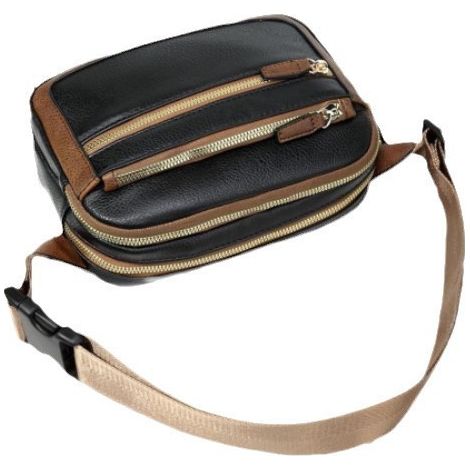 Mini sac banane bandoulière femme, réglable en similicuir (1/5)