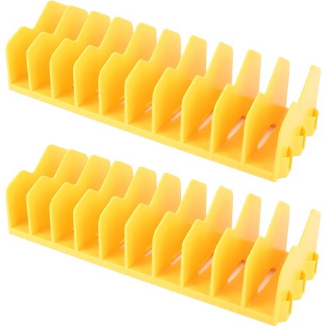 Organiseur de clés, porte-clés en ABS, organiseur d'outils à 10 emplacements, tiroir compact de 6,6 cm (2,6 pouces) pouvant contenir 20 outils et pinces (1/5)