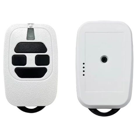 Garagentor-Handsender-Set (2 Stück) – 433,92 MHz – Kompatibel mit DEA GTI2/4, GT2/4, Mio TR2/4, Mio TR2N/4N – 4 Tasten