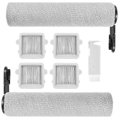 BARKBUSTERS Accessoires pour aspirateur Roborock F25 / F25 ACE : 2 brosses rotatives et 4 filtres HEPA de rechange (pièce de rechange B) (1/5)