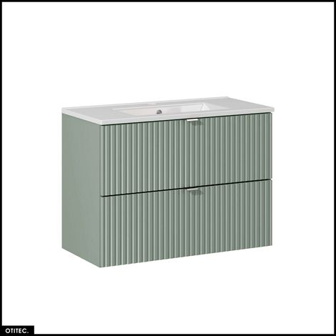 Meuble sous vasque - 80 cm - avec Vasque à encastrer - ROSEAU