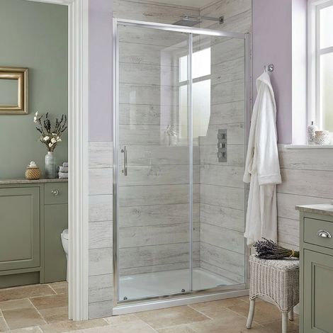 Duchy Pentire 6mm Sliding Shower Door 1600mm Wide